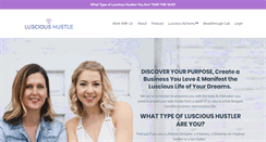 Desktop Screenshot of luscioushustle.com
